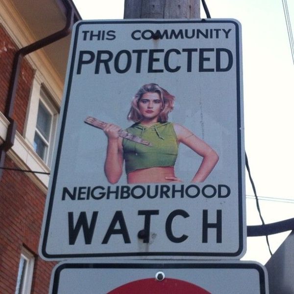 Is Your Neighborhood Watch This Awesome?