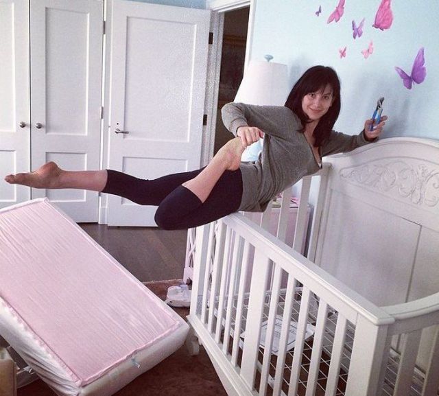 Do You Recognise This Yoga Crazy Celebrity Wife?