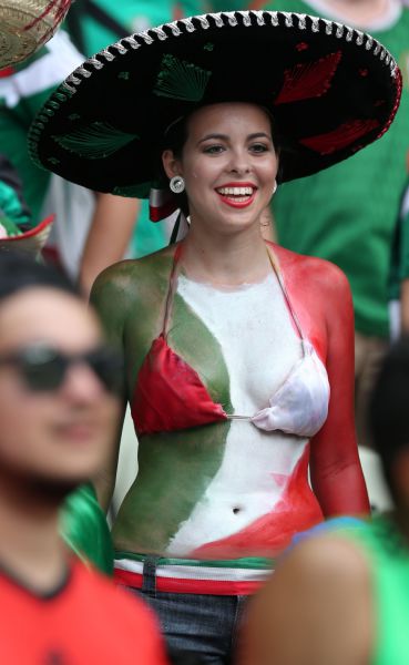 World Cup Fans Show Their Support