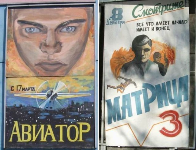 Russian Movie Posters Make These Movies Look Like a Joke