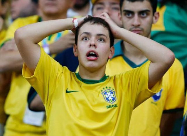 Brazil’s World Cup Fans Break Down at Team’s Loss