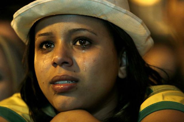 Brazil’s World Cup Fans Break Down at Team’s Loss