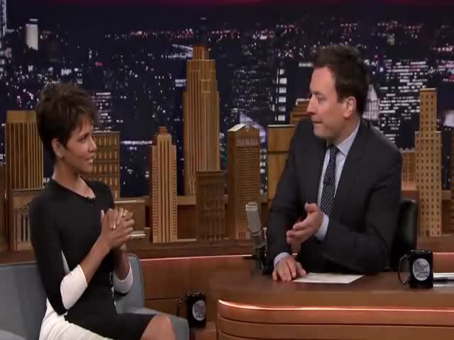 The Halle Berry and Jimmy Fallon Perform a Joint Roly Poly  (VIDEO)
