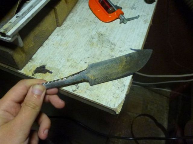 A DIY Custom Made Knife