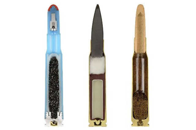 A Revealing Look at the Inside of Different Bullets