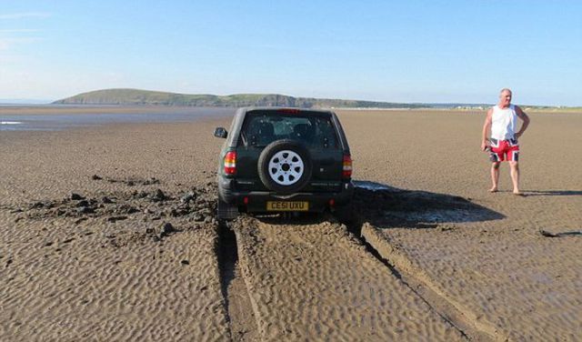 Cars and Beaches Just Don’t Mix Well