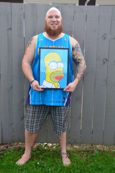 A Homer Simpson Fan Who Took His Obsession Overboard