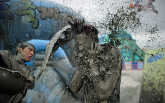 Koreans Get Covered in Dirt at the Annual Mud Festival