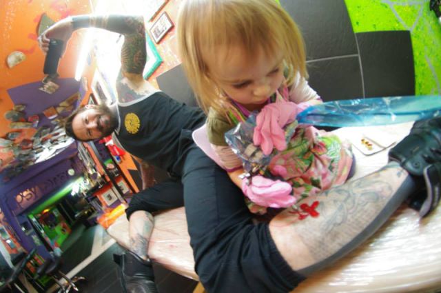 The Youngest Tattoo Artist in the World