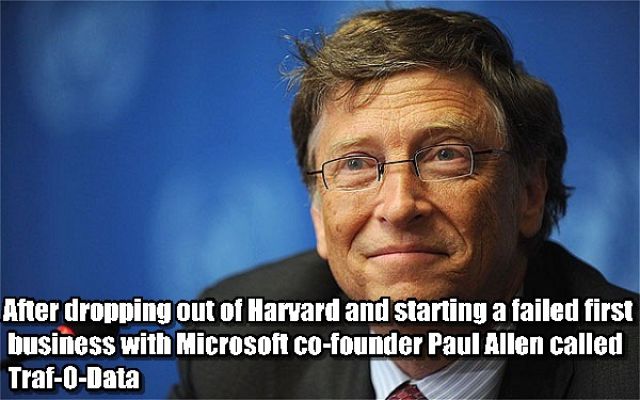 Things Successful Famous People Originally Failed At