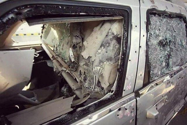 Armored Jeep Survives Hundreds of Bullets