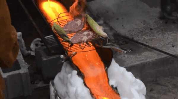 A Lava Barbeque That’s Out of This World