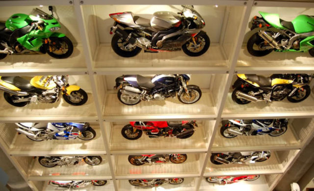 A Massive Collection of Vintage and Modern Motorcylces