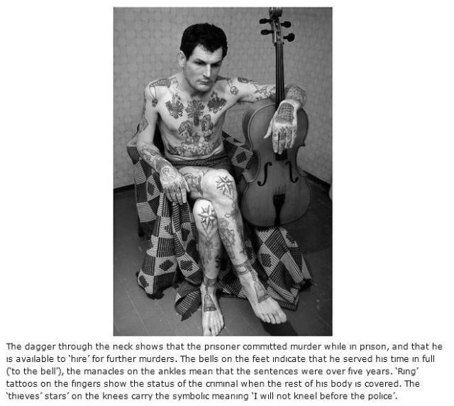 What Russian Prison Tattoos Really Mean