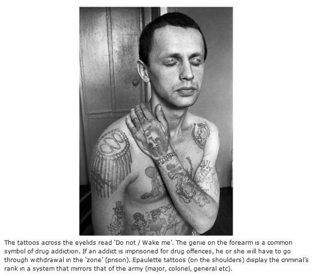 What Russian Prison Tattoos Really Mean