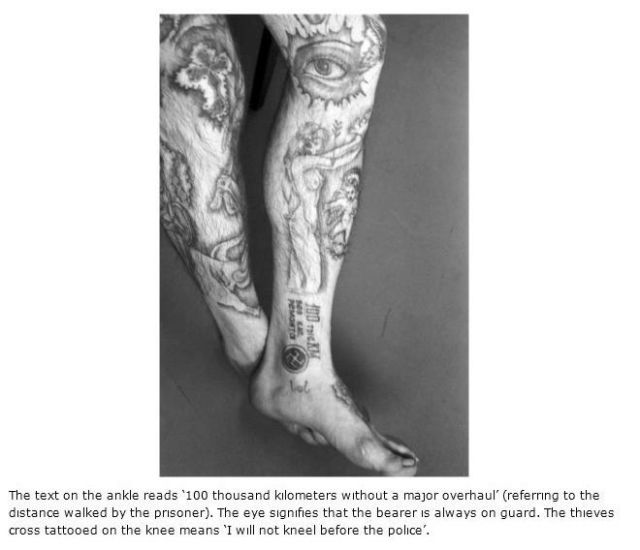 What Russian Prison Tattoos Really Mean