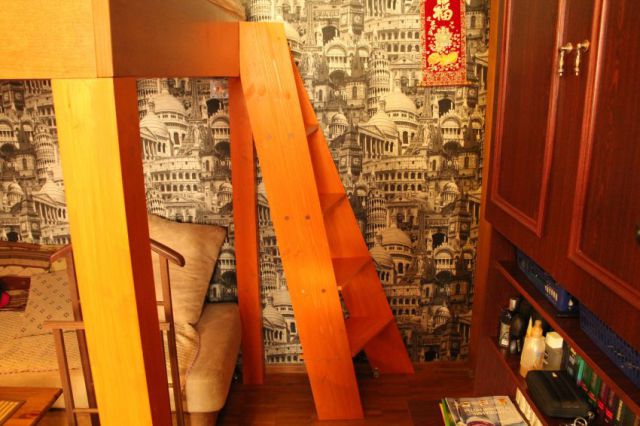 A DIY Loft Bed That’s Pretty Awesome