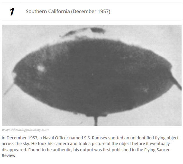 UFO Photographs That Are Pretty Debatable