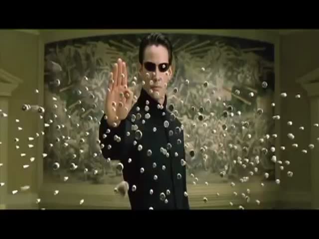 'The Matrix' Fight Scene with 8-Bit Sounds  (VIDEO)
