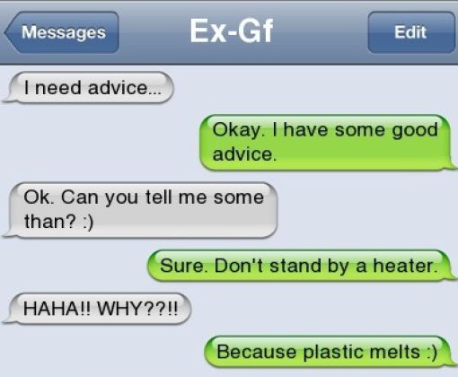 Hilarious Texts to Exes