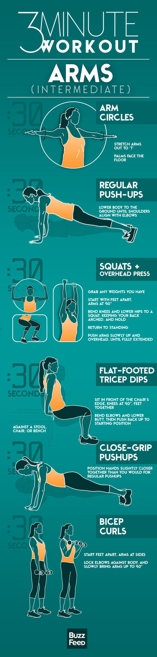 An Easy Three Minute Workout for Your Arms