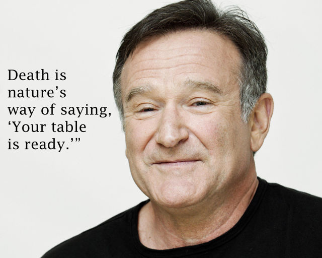 In Memory of the Great Comedian Robin Williams