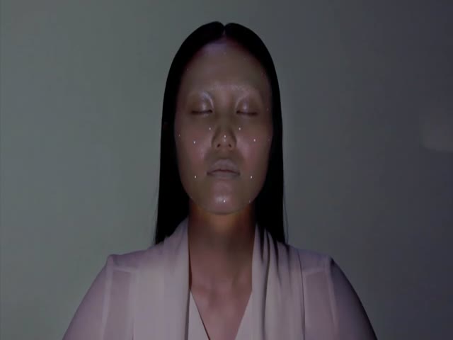 Electronic Makeup with Real Time Face Tracking and Projection Mapping 