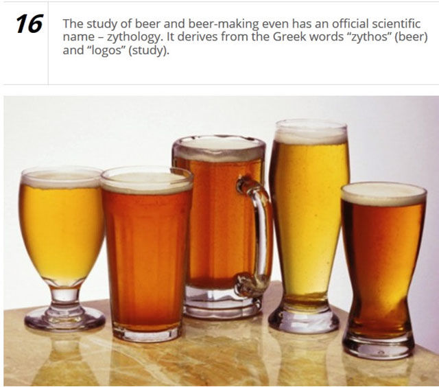 Impress Your Friends with Your Knowledge of Beer