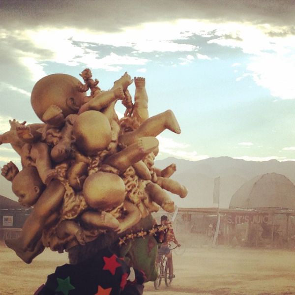 All the Calm, Chaos and Craziness of Burning Man 2014