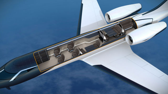 A Windowless Jet Is the Flying Machine of the Future