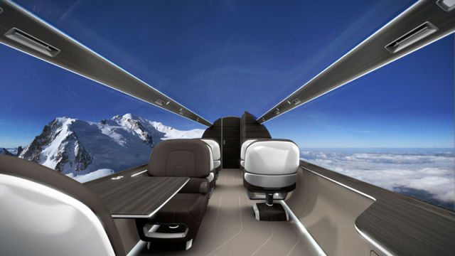 A Windowless Jet Is the Flying Machine of the Future