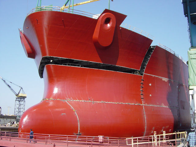 How They Build Supertankers