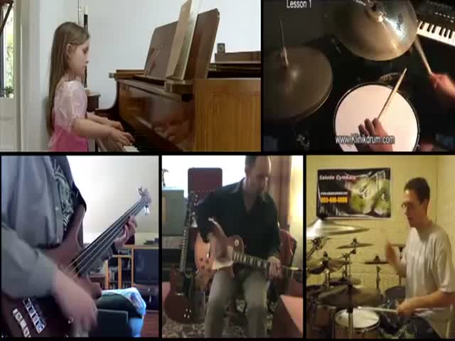 Guy Created a Song Using Nothing But Youtube Video Clips of Amateur Musicians  (VIDEO)