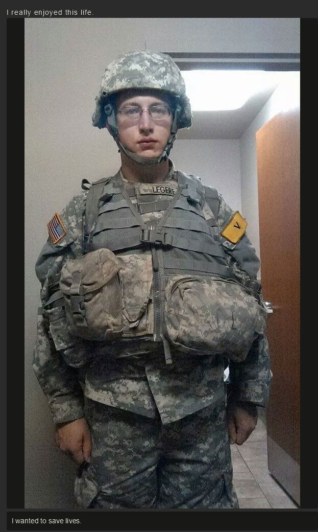 Nerdy Dude Becomes a Strong Military Man!