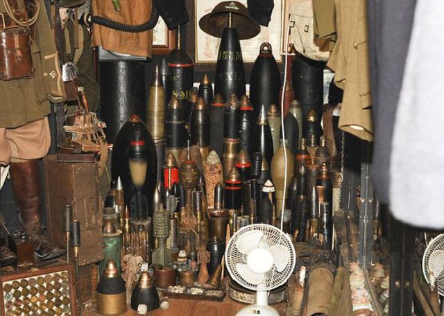 The Man with the Garage Full of World War I Weaponry