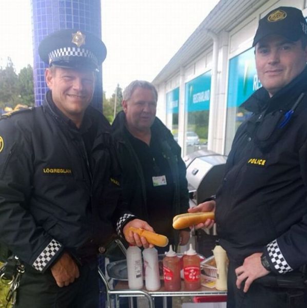 Icelandic Police Have a Very Relaxing Job