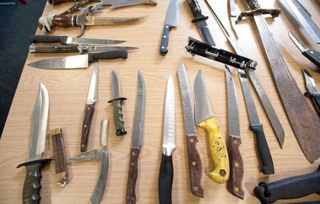 A Varied Collection of Weapons Surrendered by UK Citizens