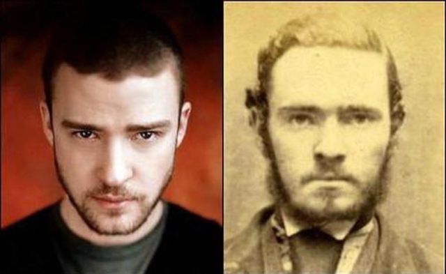 Famous Faces and Their Real-Life Historical Dopplegangers