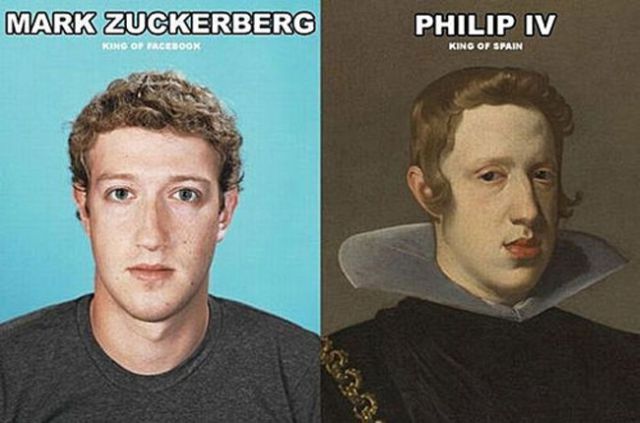 Famous Faces and Their Real-Life Historical Dopplegangers