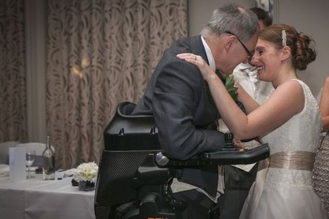 Paralyzed Dad Miraculously Walks His Daughter Down the Aisle