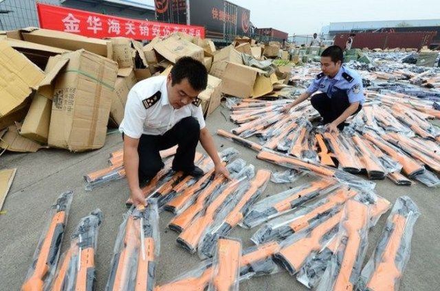 A Dumping Ground for Seized Weapons in China