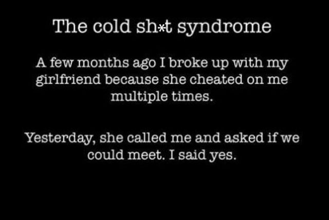Don’t Fall into the Trap of the “Cold Sh#t Syndrome”