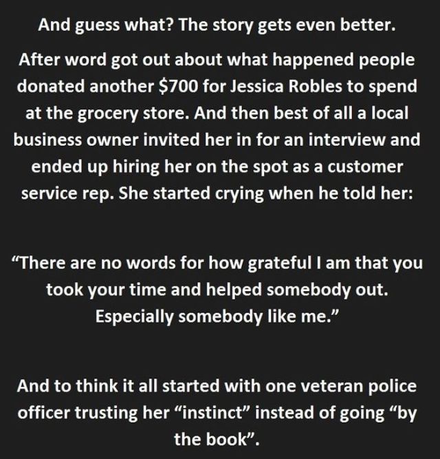 Police Officer Changes the Life of a Thief in an Instant