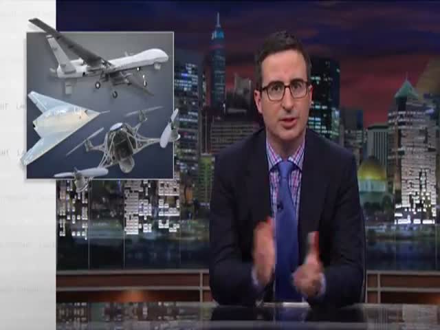 John Oliver's Take on Military Drone Strikes  (VIDEO)