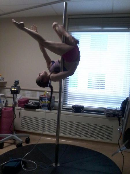 The Inspirational Pole Dancer Who Defies Her Disability