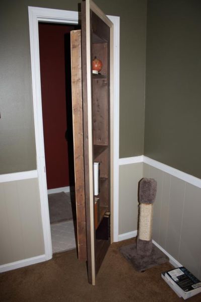 A DIY Secret Door That Is Quite a Nice Home Addition
