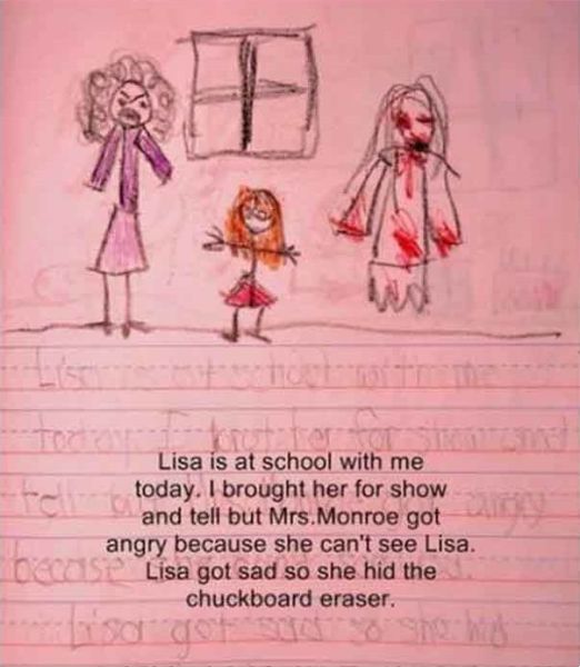 A Freaky Story That Was Really Written by Some Kid