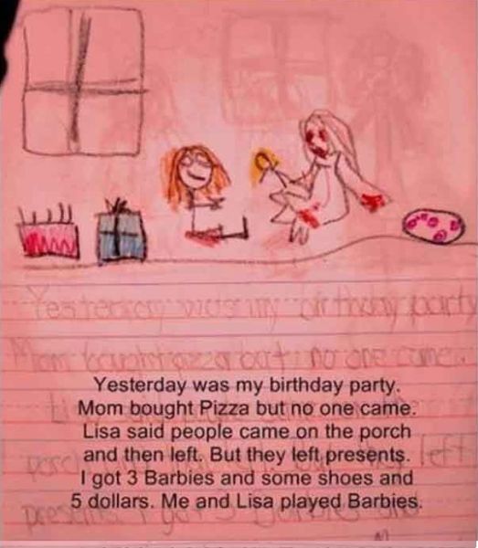 A Freaky Story That Was Really Written by Some Kid