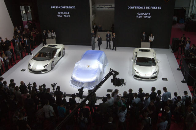 Assortment of Cars on Display at the Paris Motor Show