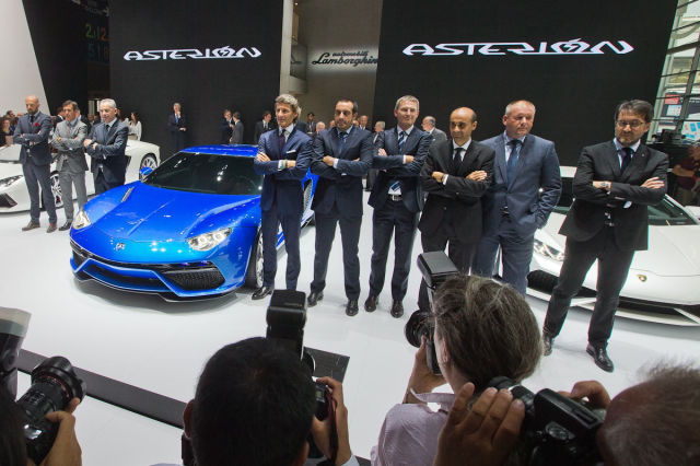 Assortment of Cars on Display at the Paris Motor Show